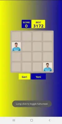 Fenerbahçe 2048 Screen Shot 3