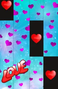 Piano Love & Hearts Tiles : Pink Magic Music Game Screen Shot 0