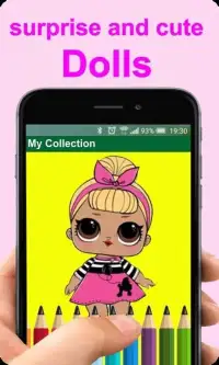 Drawing Dolls Surprise and Cute Screen Shot 3
