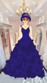 Princess Prom Dress Up Game Screen Shot 1