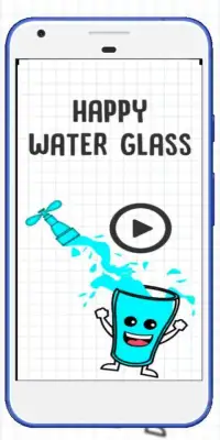 Happy Water Glass Screen Shot 2