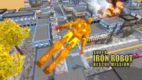 Superstar Iron Robot Strange Hero Vegas Sea Rescue Screen Shot 1