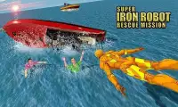 Superstar Iron Robot Strange Hero Vegas Sea Rescue Screen Shot 8