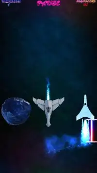 Retro Spaceship War: Planet & Starship Battle Screen Shot 9