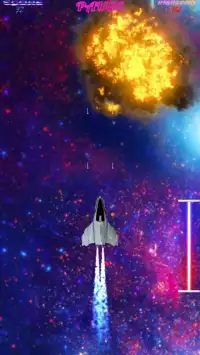 Retro Spaceship War: Planet & Starship Battle Screen Shot 4