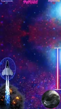 Retro Spaceship War: Planet & Starship Battle Screen Shot 7
