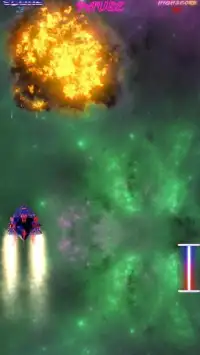 Retro Spaceship War: Planet & Starship Battle Screen Shot 1