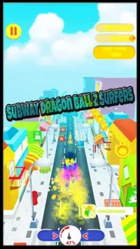 Subway Dragon ball surfer Z Screen Shot 5