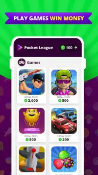Pocket League - Play and Earn Paytm Cash Daily! Screen Shot 10