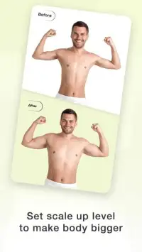 Man Muscle Editor, Biceps, Six Pack Changer Screen Shot 0