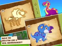 Dinosaur Puzzle: Tap & Dig Animal Puzzles Games Screen Shot 1