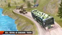 Mountain Army Bus Driving 2019: GBT Bus Games 3D Screen Shot 1