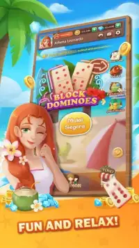 Domino Block:Gaple QiuQiu Online Game(Free dan) Screen Shot 1