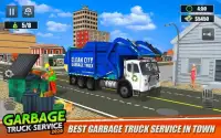Garbage Truck Driver 2020: Trash Dump Cleaner Screen Shot 8