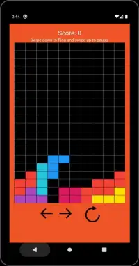 Classic Tetris Screen Shot 2