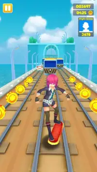 Subway Princess - Endless Run Screen Shot 2