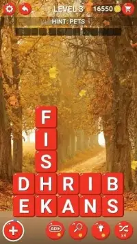 Word Game - Find Related Words Screen Shot 0