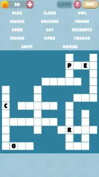 Fill-Ins Puzzle Game Screen Shot 0