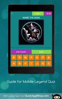 Guide for Mobile Legends Players: Quiz-Guide Screen Shot 5