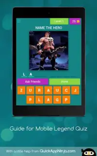 Guide for Mobile Legends Players: Quiz-Guide Screen Shot 3