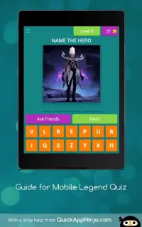 Guide for Mobile Legends Players: Quiz-Guide Screen Shot 4