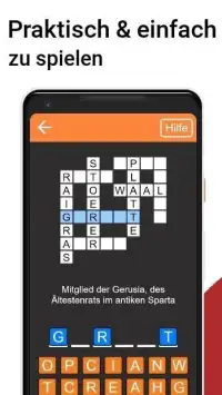 Kreuzworträtsel Deutsch kostenlos Screen Shot 7