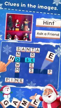 Picture Crossword Puzzle - Word Guess Screen Shot 5