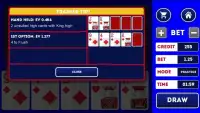 Video Poker Trainer PRO! ♠️ Free Video Poker Game Screen Shot 6
