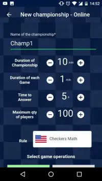Checkers Math Screen Shot 1