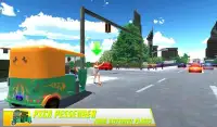 Modern Rickshaw Driving - Free Tuk Tuk Auto Games Screen Shot 1