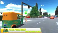 Modern Rickshaw Driving - Free Tuk Tuk Auto Games Screen Shot 9