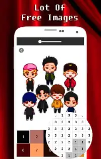 Coloring Oppa Doll By Number - Pixel Art Screen Shot 1