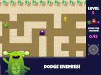 Little Monsters Mazes - Labyrinth & Maze Puzzles Screen Shot 2