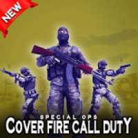 Cover Black Ops Fire - Battleground Duty Call Game