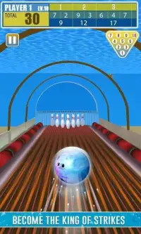 3D Bowling Strike Master - Ten Pin Bowling Pro Screen Shot 1