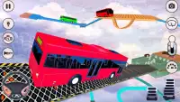 Impossible Bus Driving Sky Tracks - Bus Games Screen Shot 3
