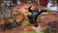 Lion Vs Gorilla : Animal Family Simulator Game Screen Shot 10