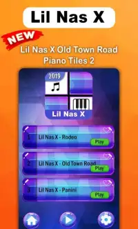 Lil Nas X Rodeo Piano Tiles 2019 Screen Shot 0