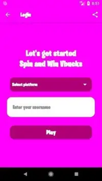 Free Vbucks Spin Wheel Screen Shot 1