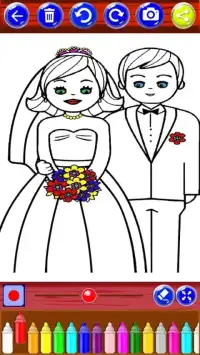 Prince and Princess Coloring Pages Screen Shot 0