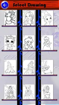 Prince and Princess Coloring Pages Screen Shot 1
