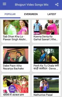 Bhojpuri Video Songs HD Mix Screen Shot 1