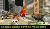 Jurassic Dinosaurs City Attack : Dinosaurs Games Screen Shot 2