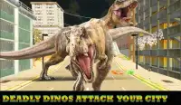 Jurassic Dinosaurs City Attack : Dinosaurs Games Screen Shot 6