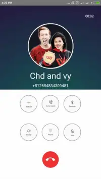 Chad Wild and Vy Qwaint Video Call Simulator Screen Shot 1