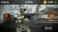 वास्तविक सैन्य मुकाबला: नि: शुल्क शूटिंग खेलों Screen Shot 0