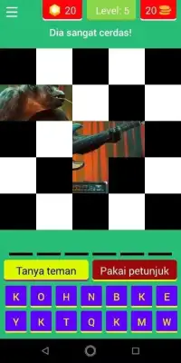 Tebak Gambar Hewan Bahasa Indonesia Terbaru 2020 Screen Shot 0