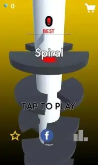 Spiral Ball Mania - Bounce Ball Game Screen Shot 4