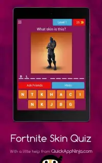 Fortnite Skin Quiz Screen Shot 22