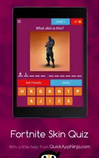 Fortnite Skin Quiz Screen Shot 10